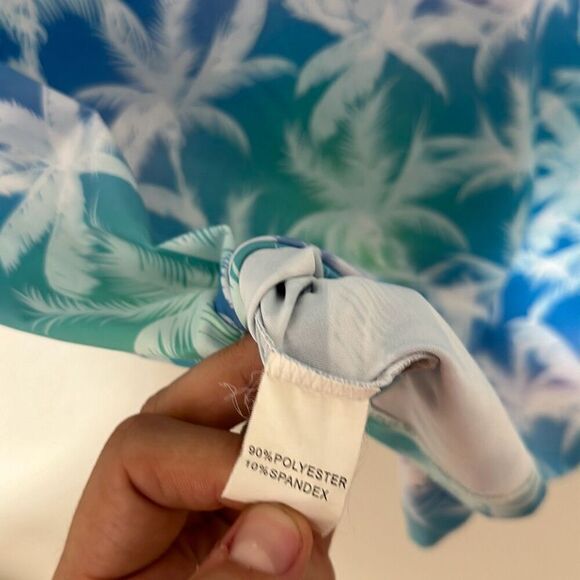 Sunday Swagger Mens Multicolor‎ Collared Short Sleeve Button Up Shirts Medium - Picture 6 of 7